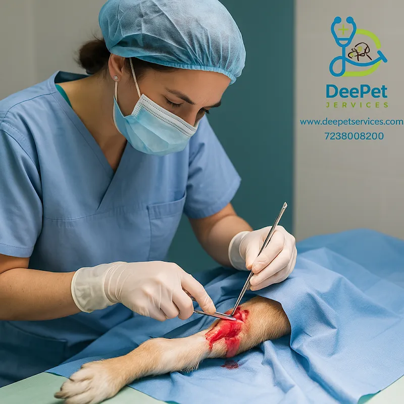 Vet Doctor Home Visit Delhi – Grooming – DeePet Services photo