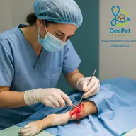 Vet Doctor Home Visit Delhi – Grooming – DeePet Services photo